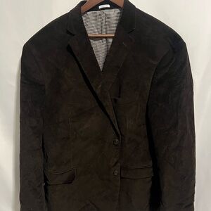 Saddlebred Dark Brown Corduroy Blazer